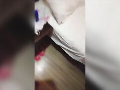 mom felt so guilty after her daughter was forced to give a blowjob to some man.